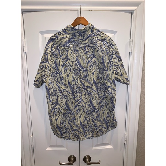 Tommy Bahama Hawaiian Button-Up Camp Shirt - Picture 3 of 5